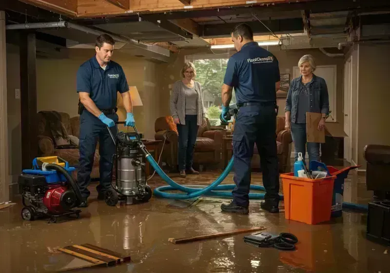 Basement Water Extraction and Removal Techniques process in Brentwood, MO