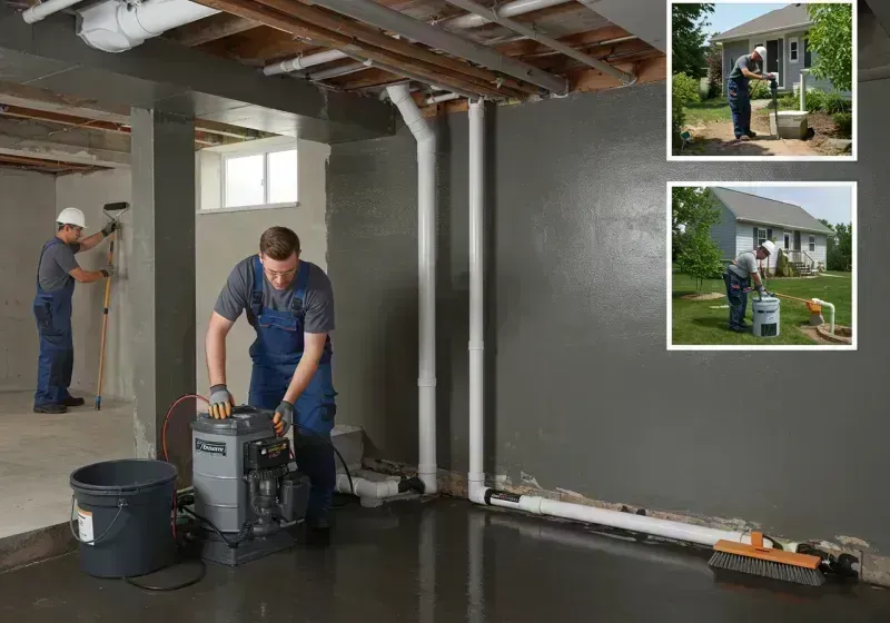 Basement Waterproofing and Flood Prevention process in Brentwood, MO